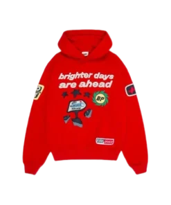 BROKEN PLANET RED HOODIE