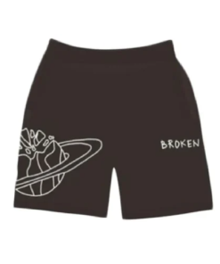 Broken Planet Market Shorts Brown