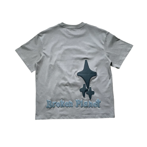 Broken Planet T-shirt Shadow Grey