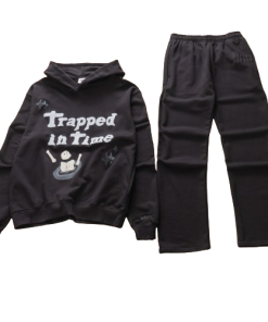 Broken Planet Trapped Tracksuit Black