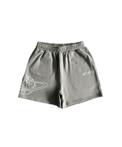 Broken Planets Grey Shorts