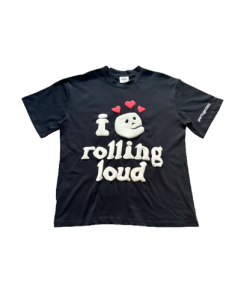 Rolling Loud Black T-Shirt Broken Planet Market