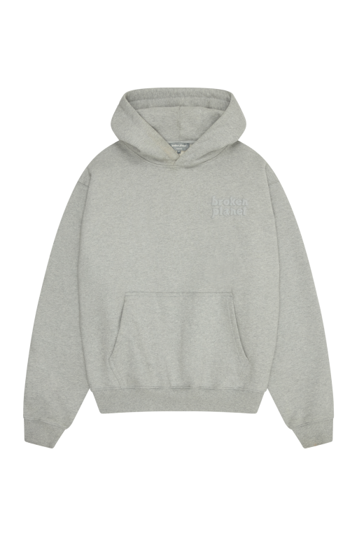 Broken Planet Basics Hoodie Grey