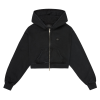 Broken Planet Cropped Zip-Up Hoodie