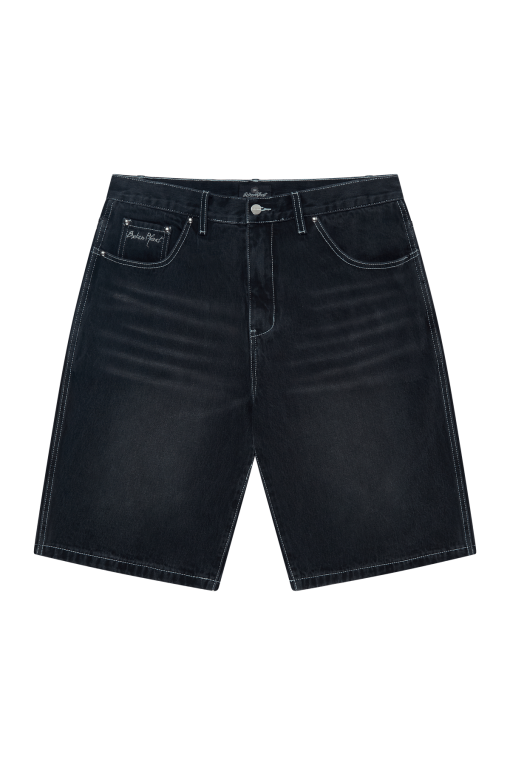 Broken Planet Denim Shorts Black