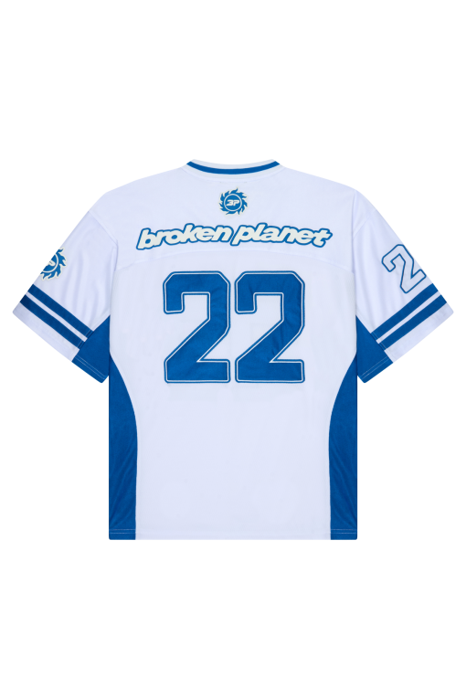 Broken Planet Football Jersey Blu