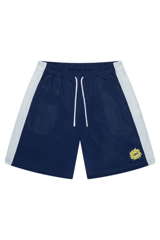 Broken Planet Mesh Shorts Blu