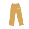 Broken Planet Sweatpants Mustard Yellow