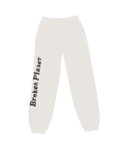 Broken Planet Sweatpants White