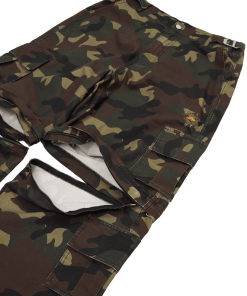 Broken Planet 2 in 1 Camo Cargo Pants Shorts