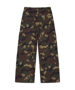 Broken Planet 2 in 1 Camo Cargo Pants Shorts