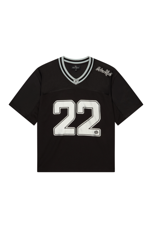 Broken Planet Football Jersey Black