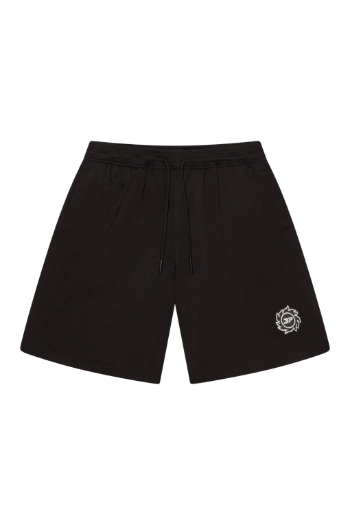 Broken Planet Mesh Shorts Black