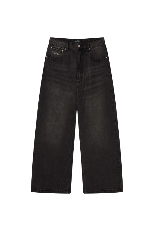 Broken Planet Wide-Leg Denim Jeans