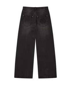 Broken Planet Wide-Leg Denim Jeans