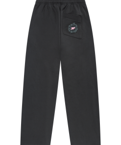 Broken Planet Wide-Leg Sweatpants Black