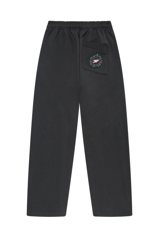 Broken Planet Wide-Leg Sweatpants Black